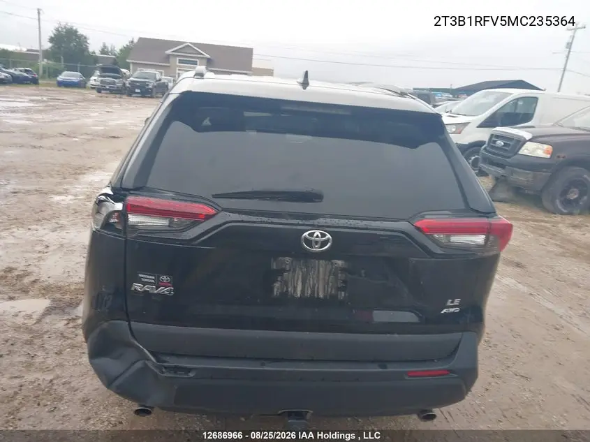 2021 TOYOTA RAV 4 VIN 2T3B1RFV5MC235364 — фото 17
