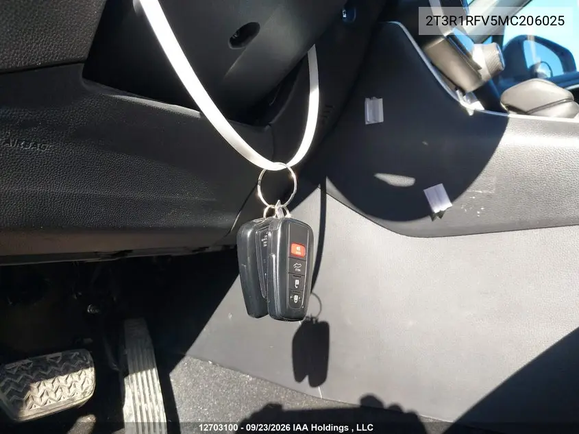 2021 TOYOTA RAV 4 VIN 2T3R1RFV5MC206025 — фото 11
