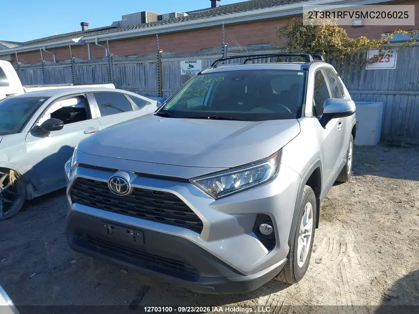 2021 TOYOTA RAV 4 VIN 2T3R1RFV5MC206025 — фото 12