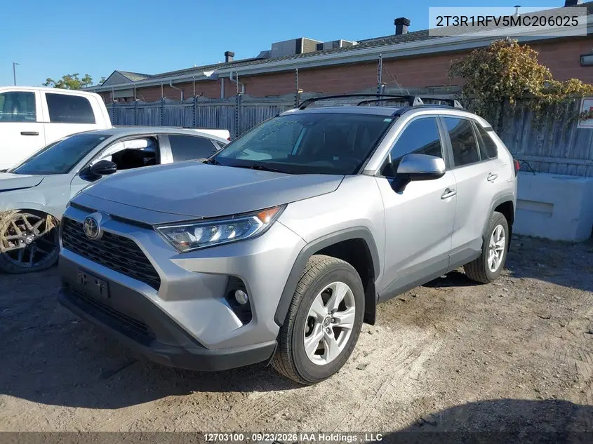 2021 TOYOTA RAV 4 VIN 2T3R1RFV5MC206025 — фото 14