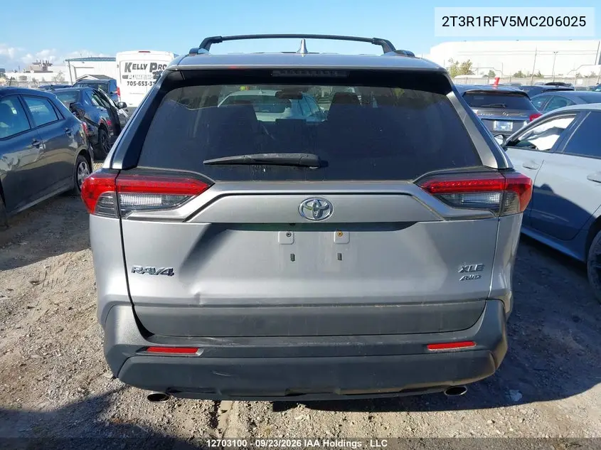 2021 TOYOTA RAV 4 VIN 2T3R1RFV5MC206025 — фото 16