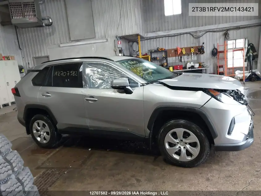 2021 TOYOTA RAV 4 VIN 2T3B1RFV2MC143421 — фото 13