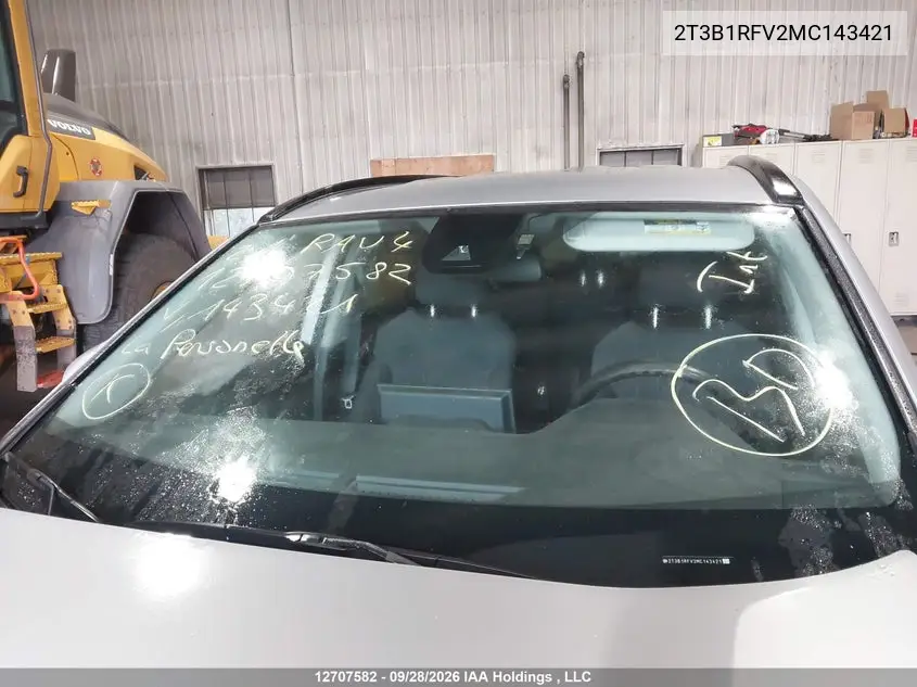 2021 TOYOTA RAV 4 VIN 2T3B1RFV2MC143421 — фото 17