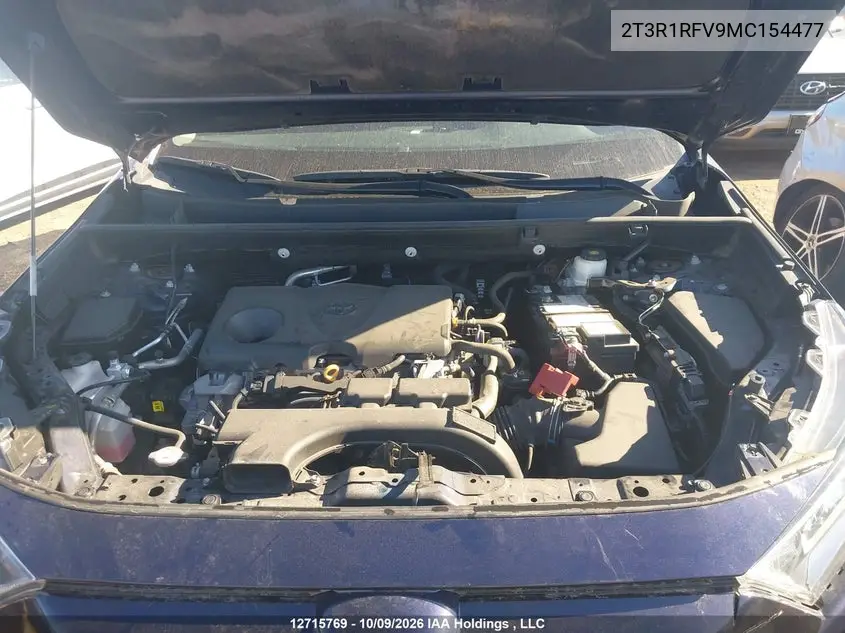 2021 TOYOTA RAV 4 VIN 2T3R1RFV9MC154477 — фото 10