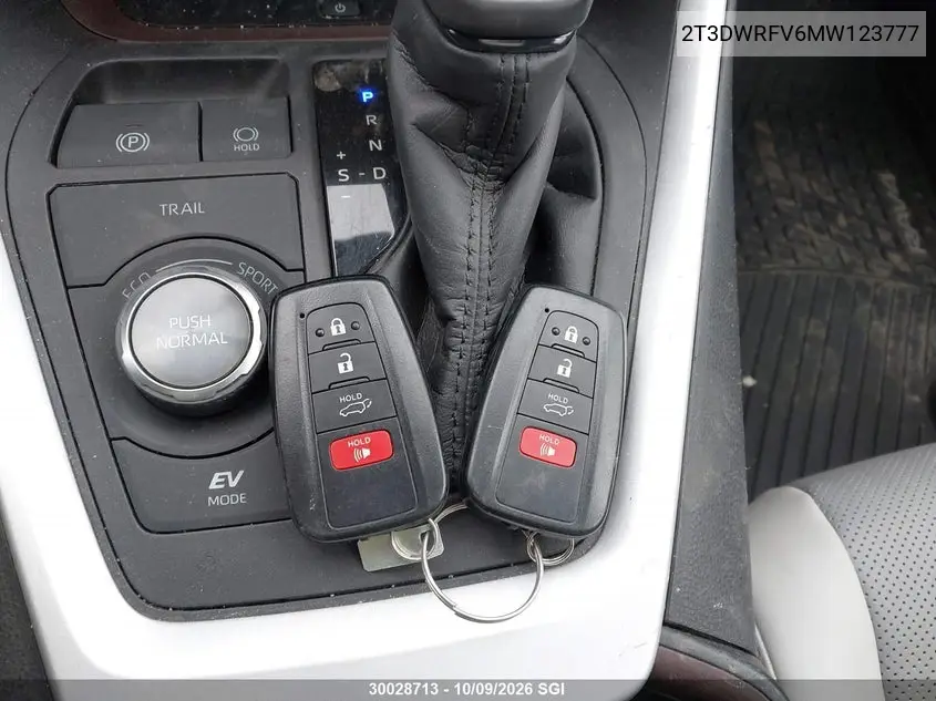 2021 TOYOTA RAV 4 VIN 2T3DWRFV6MW123777 — фото 11