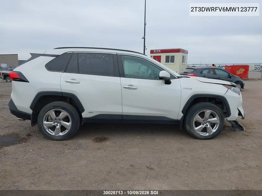 2021 TOYOTA RAV 4 VIN 2T3DWRFV6MW123777 — фото 14