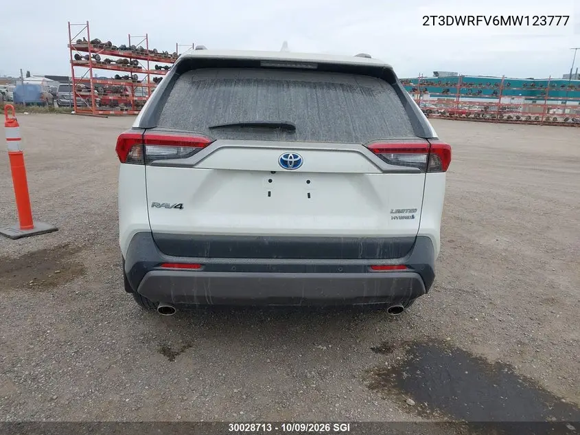 2021 TOYOTA RAV 4 VIN 2T3DWRFV6MW123777 — фото 17