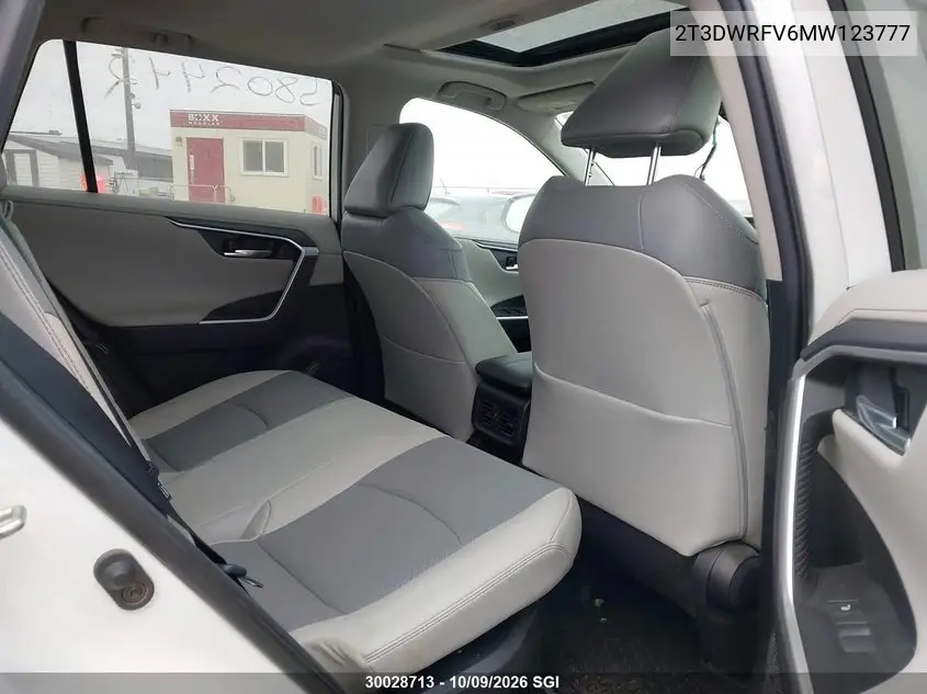 2021 TOYOTA RAV 4 VIN 2T3DWRFV6MW123777 — фото 8
