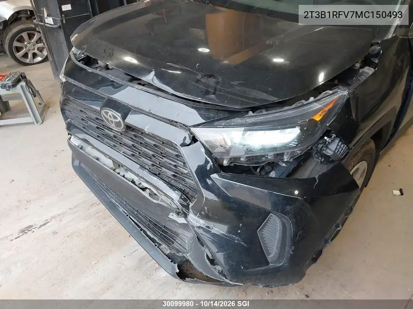 2021 TOYOTA RAV 4 VIN 2T3B1RFV7MC150493 — фото 6