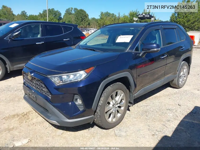 2021 TOYOTA RAV 4 VIN 2T3N1RFV2MC145263 — фото 2