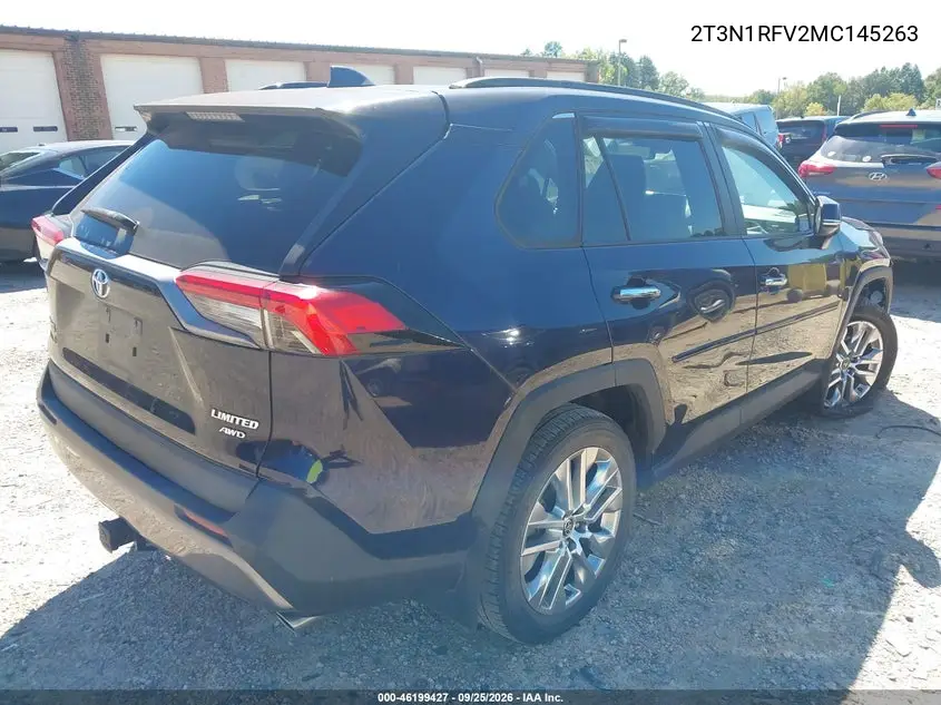 2021 TOYOTA RAV 4 VIN 2T3N1RFV2MC145263 — фото 4