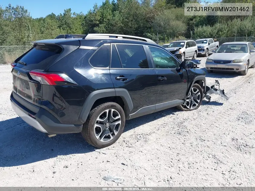 2021 TOYOTA RAV 4 VIN 2T3J1RFV8MW201462 — фото 4