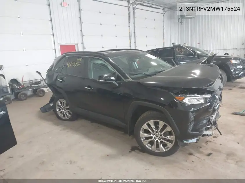 TOYOTA RAV 4 2021, VIN 2T3N1RFV2MW175524