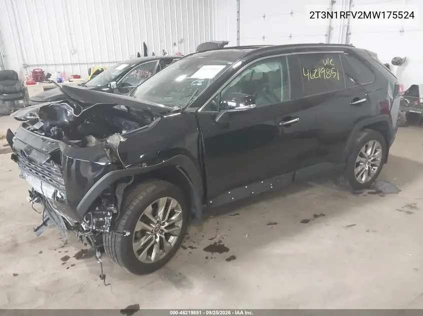 2021 TOYOTA RAV 4 VIN 2T3N1RFV2MW175524 — фото 2