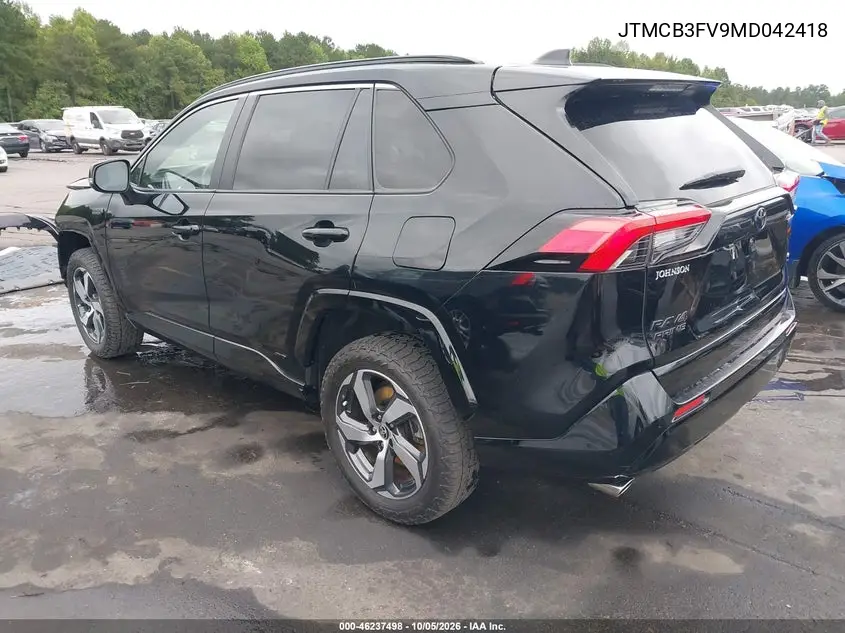 2021 TOYOTA RAV 4 VIN JTMCB3FV9MD042418 — фото 3