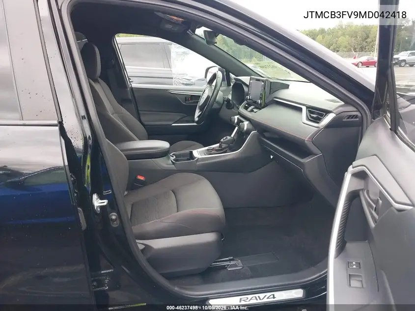 2021 TOYOTA RAV 4 VIN JTMCB3FV9MD042418 — фото 5