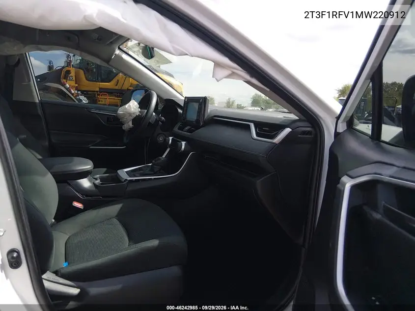 2021 TOYOTA RAV 4 VIN 2T3F1RFV1MW220912 — фото 5