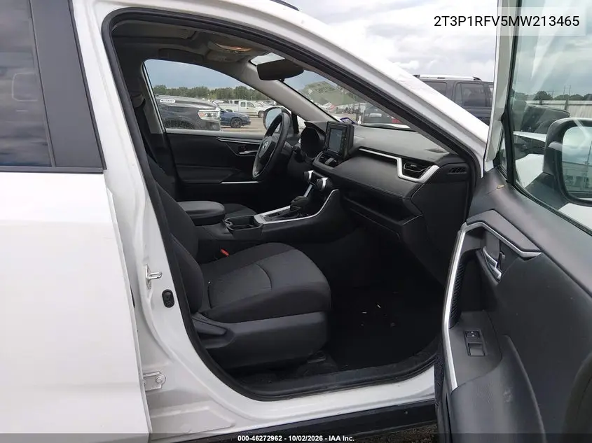 2021 TOYOTA RAV 4 VIN 2T3P1RFV5MW213465 — фото 5