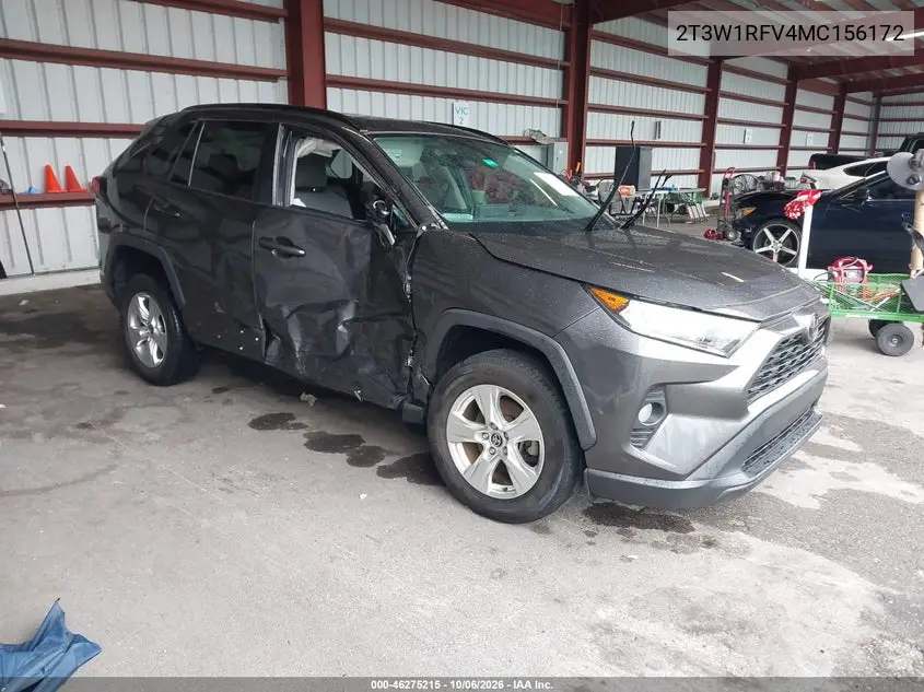 TOYOTA RAV 4 2021, VIN 2T3W1RFV4MC156172