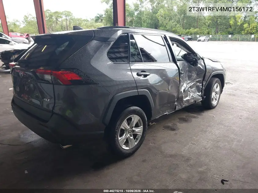 2021 TOYOTA RAV 4 VIN 2T3W1RFV4MC156172 — фото 4