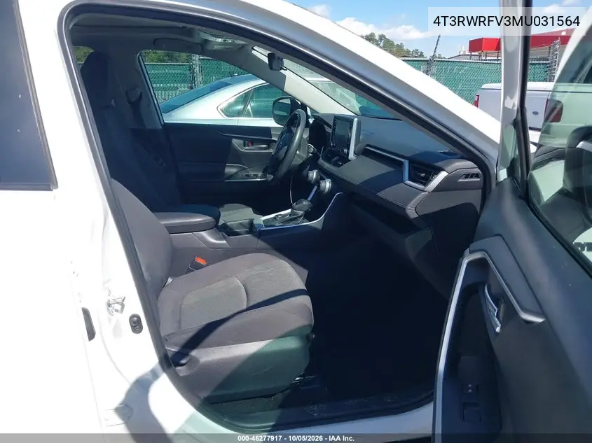 2021 TOYOTA RAV 4 VIN 4T3RWRFV3MU031564 — фото 5