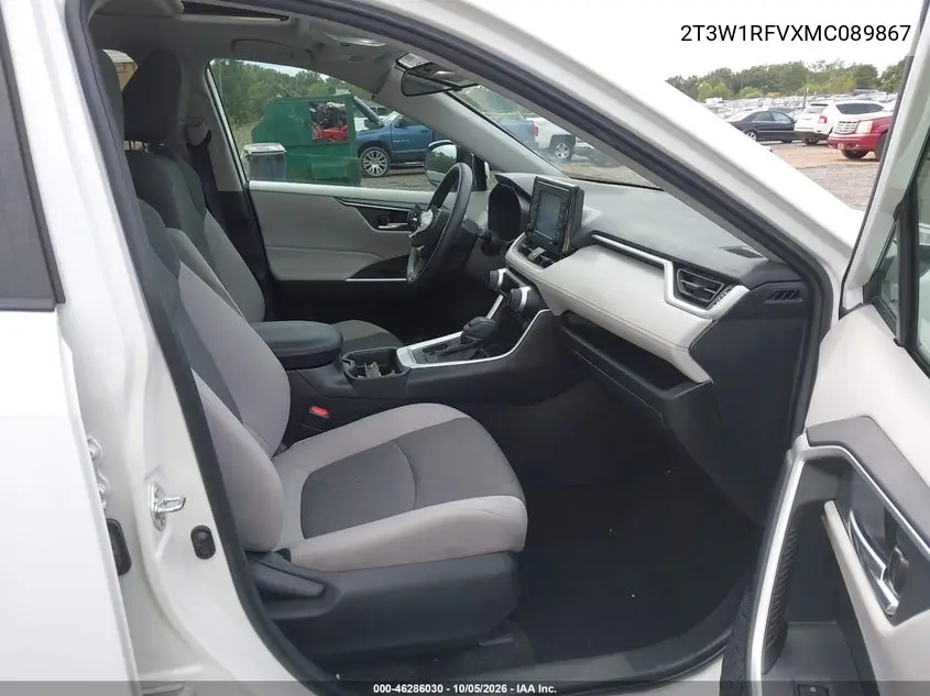 2021 TOYOTA RAV 4 VIN 2T3W1RFVXMC089867 — фото 5