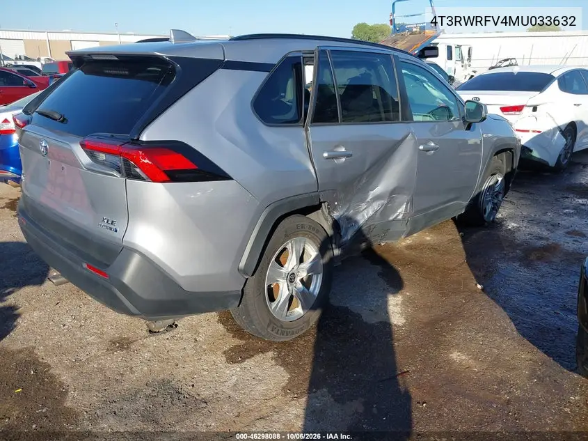 2021 TOYOTA RAV 4 VIN 4T3RWRFV4MU033632 — фото 4