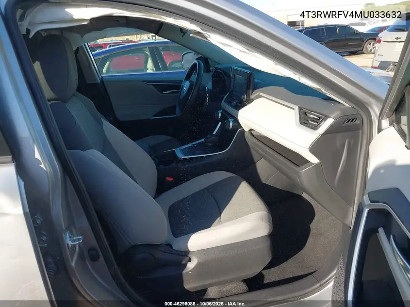 2021 TOYOTA RAV 4 VIN 4T3RWRFV4MU033632 — фото 5