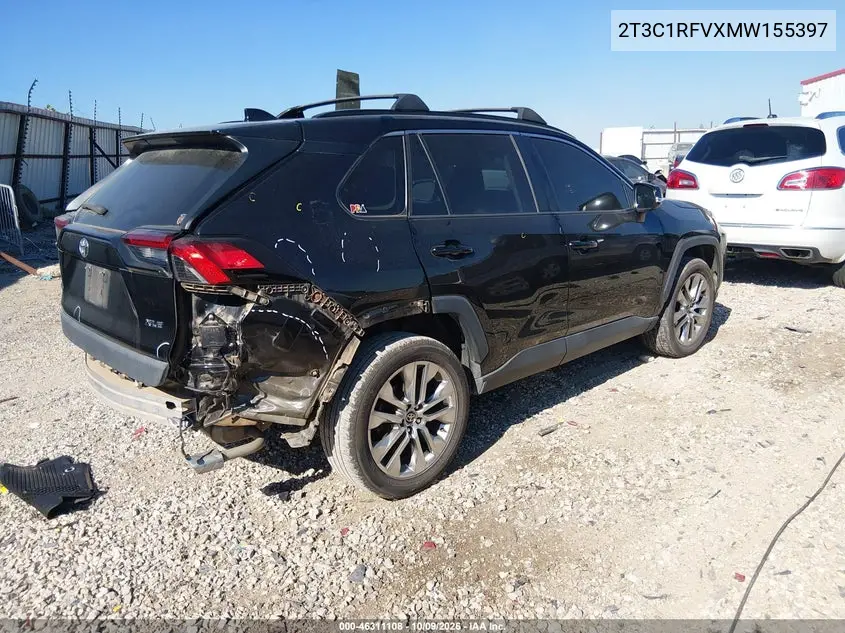 2021 TOYOTA RAV 4 VIN 2T3C1RFVXMW155397 — фото 4