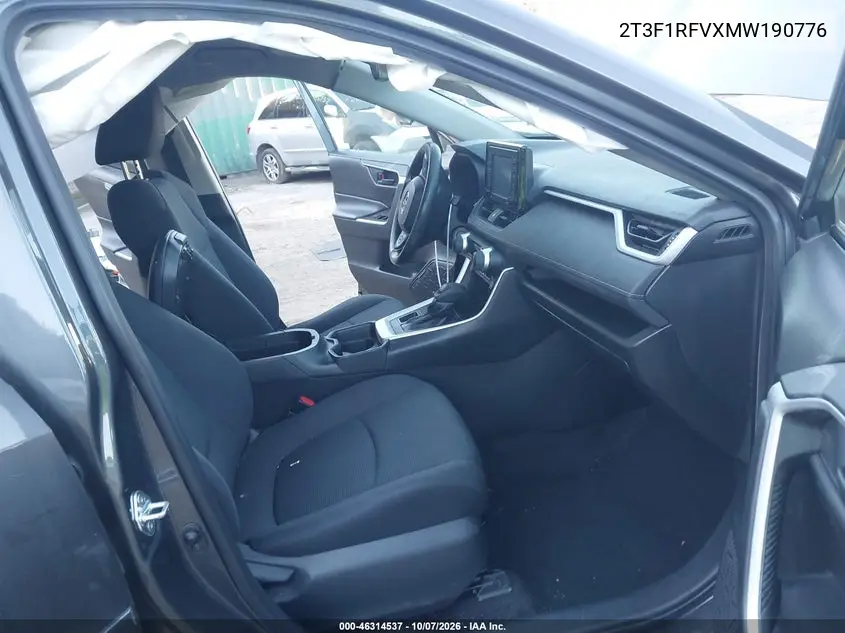2021 TOYOTA RAV 4 VIN 2T3F1RFVXMW190776 — фото 5