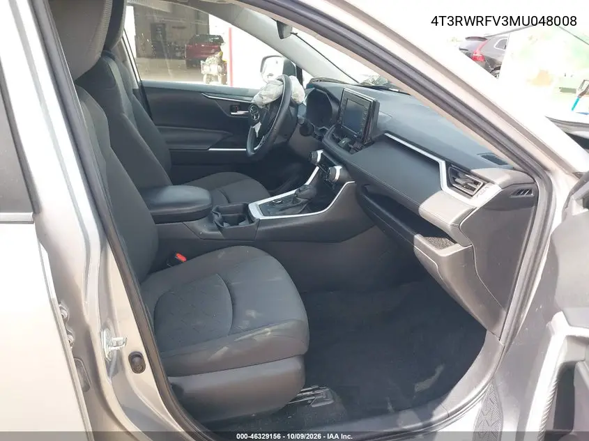 2021 TOYOTA RAV 4 VIN 4T3RWRFV3MU048008 — фото 5