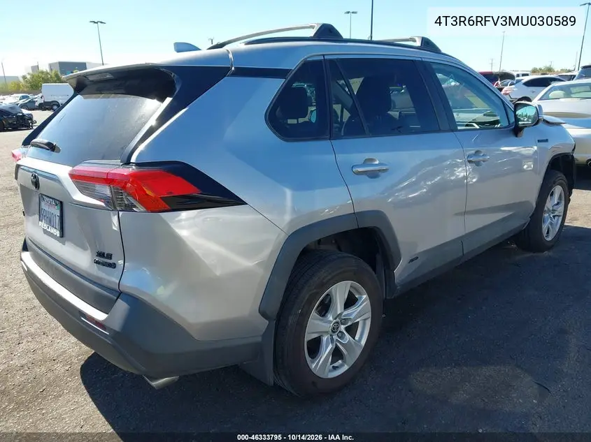 2021 TOYOTA RAV 4 VIN 4T3R6RFV3MU030589 — фото 4