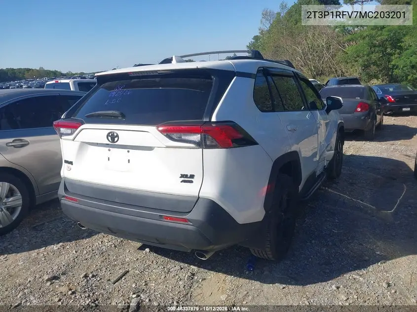 2021 TOYOTA RAV 4 VIN 2T3P1RFV7MC203201 — фото 4