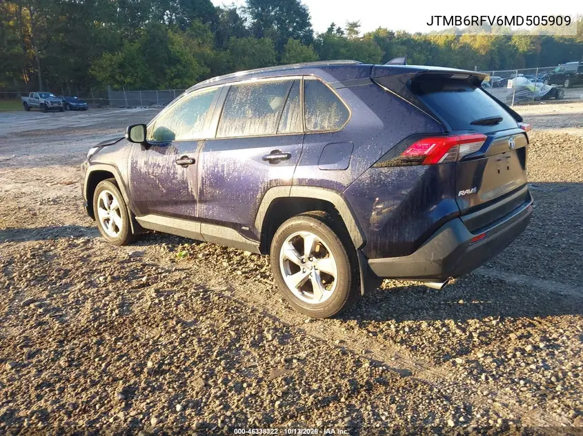 2021 TOYOTA RAV 4 VIN JTMB6RFV6MD505909 — фото 3