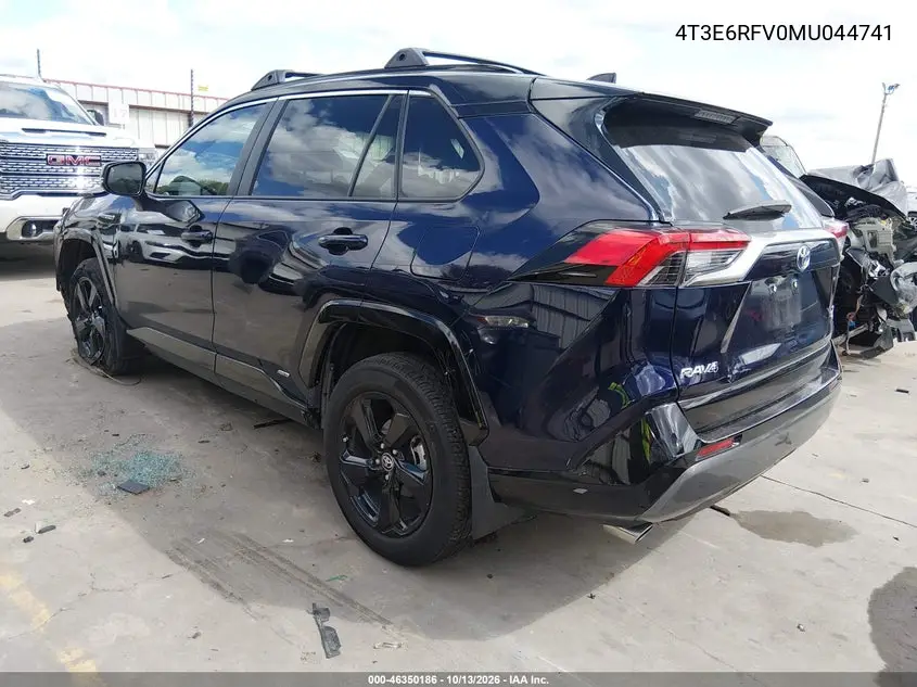 2021 TOYOTA RAV 4 VIN 4T3E6RFV0MU044741 — фото 3