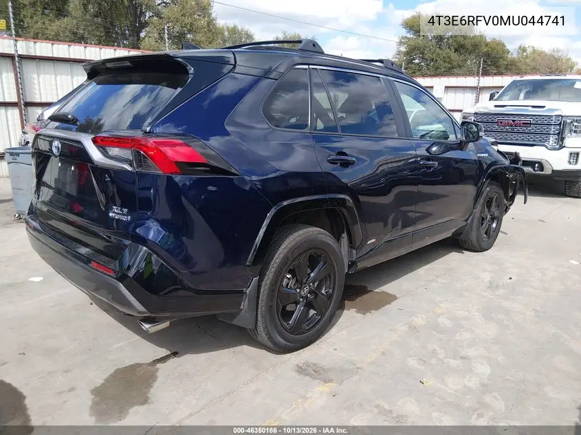 2021 TOYOTA RAV 4 VIN 4T3E6RFV0MU044741 — фото 4