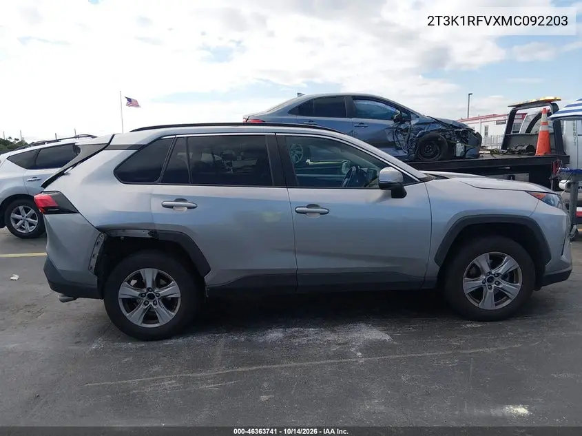 2021 TOYOTA RAV 4 VIN 2T3K1RFVXMC092203 — фото 13