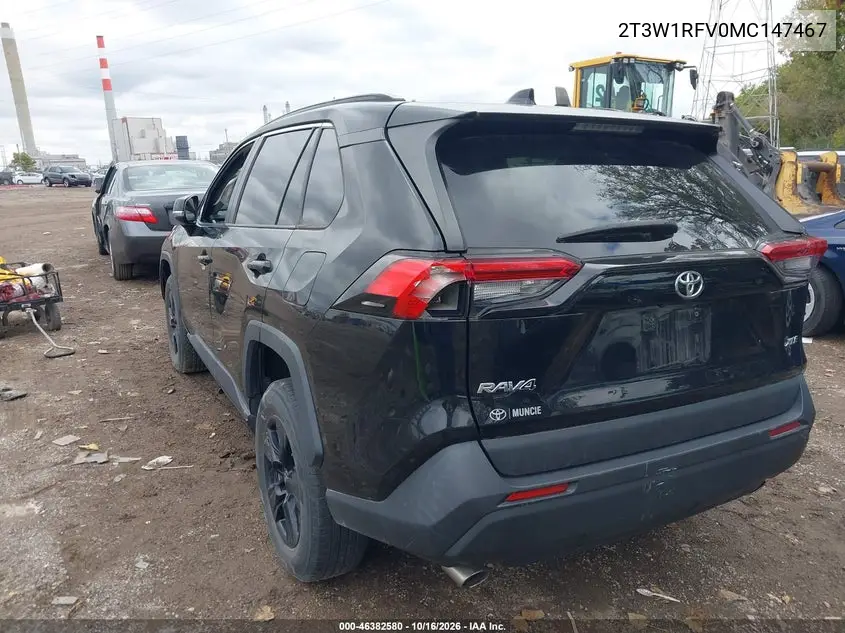 2021 TOYOTA RAV 4 VIN 2T3W1RFV0MC147467 — фото 3