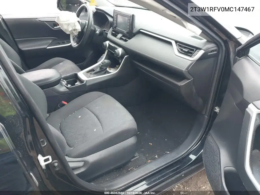2021 TOYOTA RAV 4 VIN 2T3W1RFV0MC147467 — фото 5