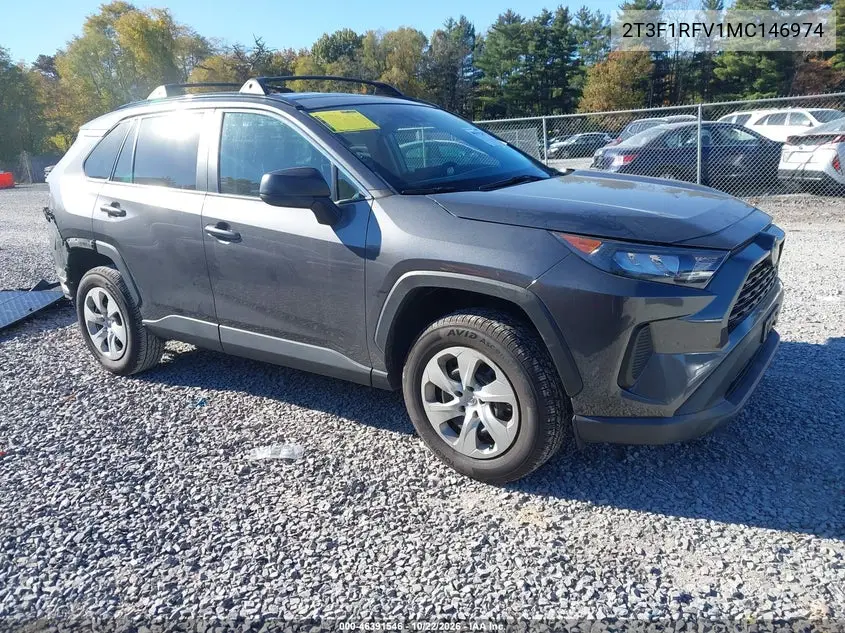 TOYOTA RAV 4 2021, VIN 2T3F1RFV1MC146974