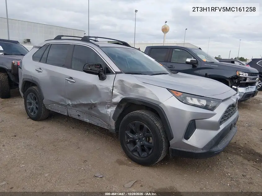 TOYOTA RAV 4 2021, VIN 2T3H1RFV5MC161258