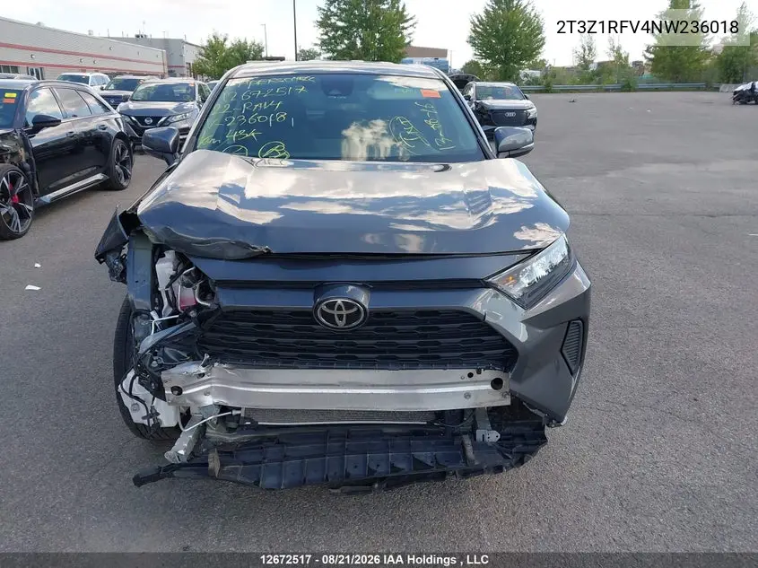 2022 TOYOTA RAV 4 VIN 2T3Z1RFV4NW236018 — фото 12