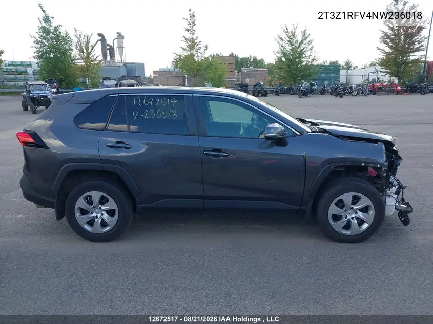 2022 TOYOTA RAV 4 VIN 2T3Z1RFV4NW236018 — фото 13
