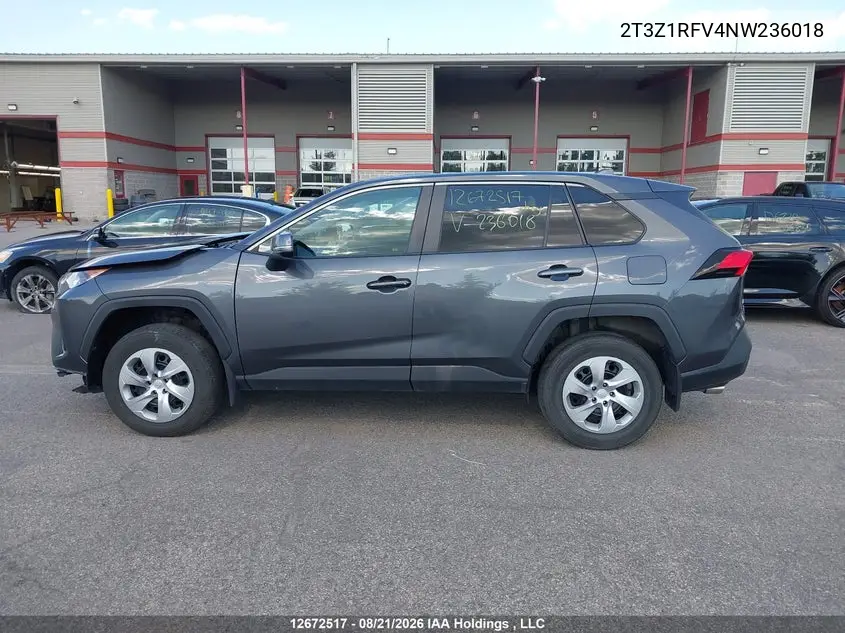 2022 TOYOTA RAV 4 VIN 2T3Z1RFV4NW236018 — фото 14