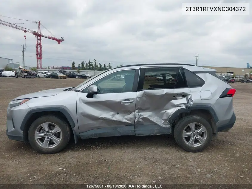 2022 TOYOTA RAV 4 VIN 2T3R1RFVXNC304372 — фото 14