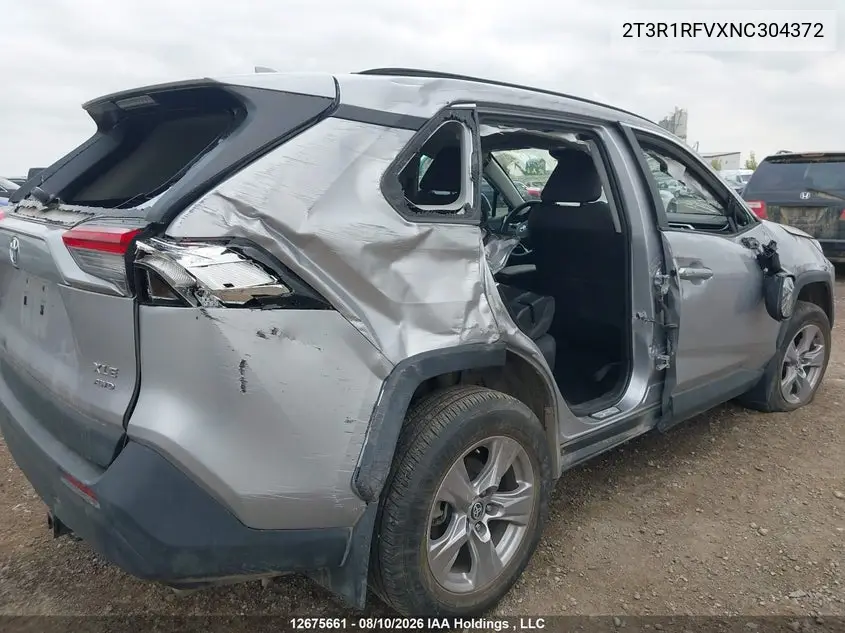 2022 TOYOTA RAV 4 VIN 2T3R1RFVXNC304372 — фото 6