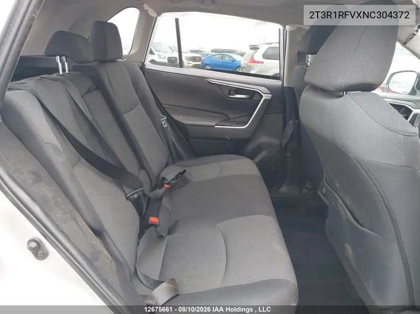 2022 TOYOTA RAV 4 VIN 2T3R1RFVXNC304372 — фото 8