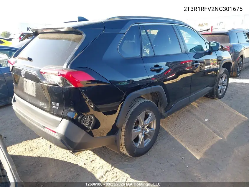 2022 TOYOTA RAV 4 VIN 2T3R1RFV2NC301675 — фото 4