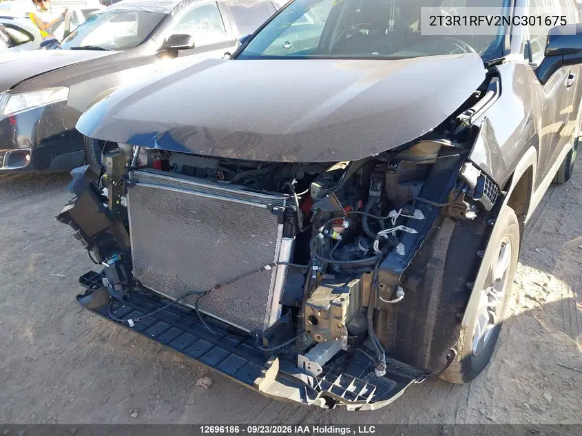 2022 TOYOTA RAV 4 VIN 2T3R1RFV2NC301675 — фото 6