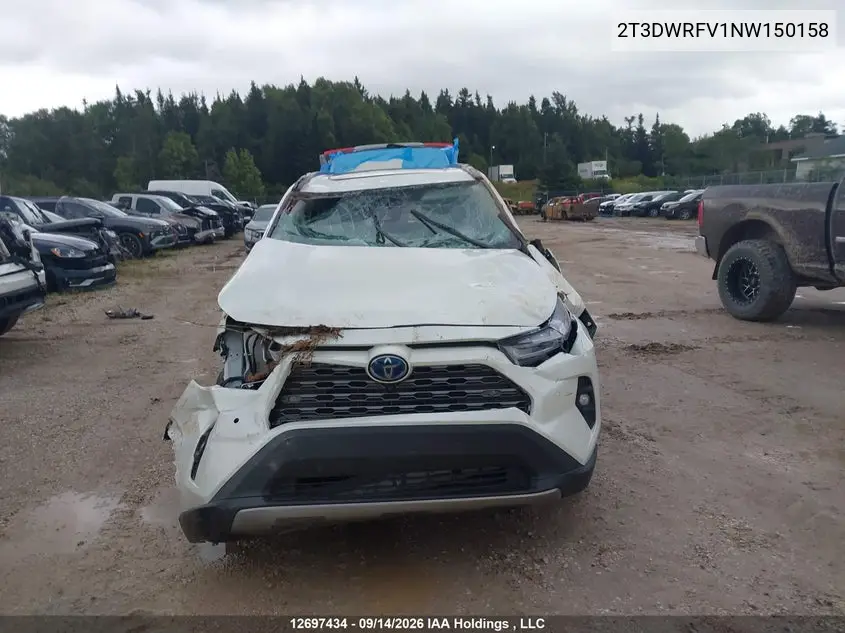 2022 TOYOTA RAV 4 VIN 2T3DWRFV1NW150158 — фото 13